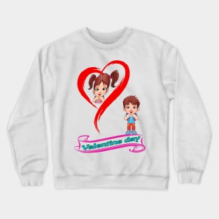 Valentine day Spacial Crewneck Sweatshirt